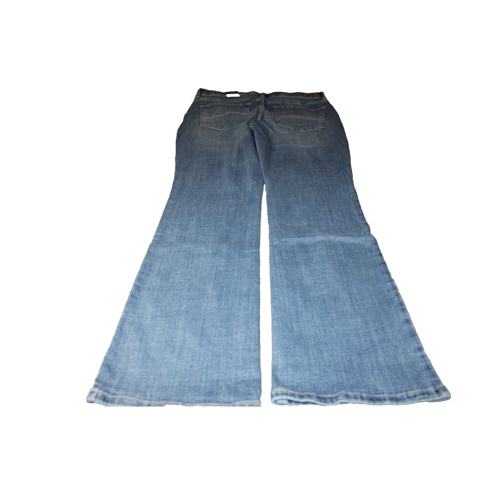 Lee Majestic Women’s Jeans Sz 10 Short Mid Rise Boot Cut  Regular Fit Denim NWT - Picture 9 of 16